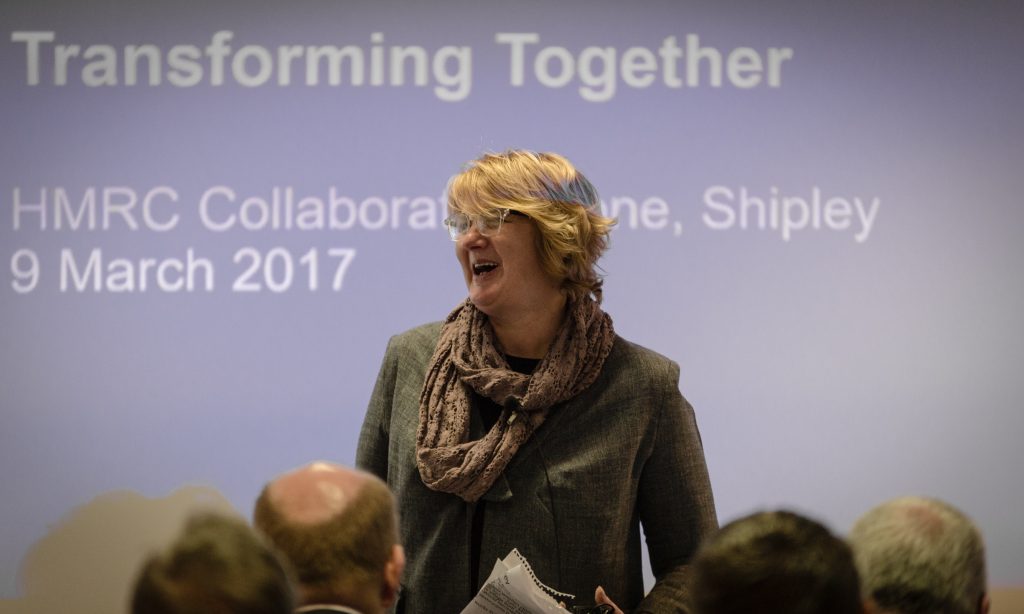 Brigid McBride HMRC Digital hosts Transforming Together